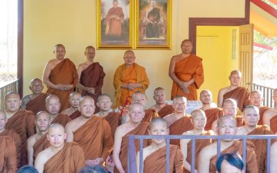 คณะพระธุดงค์วัดนาหลวง (อภิญญาเทสิตธรรม) ขอขอบพระคุณในพระเมตตาของเจ้าคณะจังหวัดหนองคาย