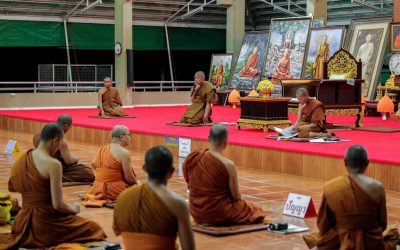 เปิดอบรมวัดสาขาเครือข่าย วัดป่าคลองสมบูรณ์นำโดย หลวงพ่อพระครูสุตปัญญาภิรัตพร้อมคณะสงฆ์ แม่ชี คณะญาติธรรมเข้ารับการอบรม บ่มอินทรีย์ตามแนวสติปัฏฐาน