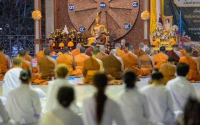 โครงการปฏิบัติธรรมพระสังฆาธิการ ในเขตอำเภอบ้านผือ สูตรหลัก อบรมภาวนาธรรม รุ่นที่ 3